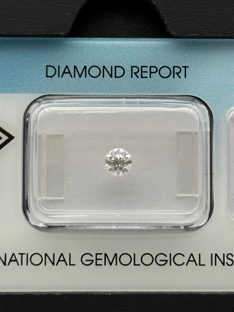 1 pcs 钻石  (天然)  - 0.27 ct - 圆形 - E - VS1 轻微内含一级 - 国际宝石研究院（IGI） #1.0