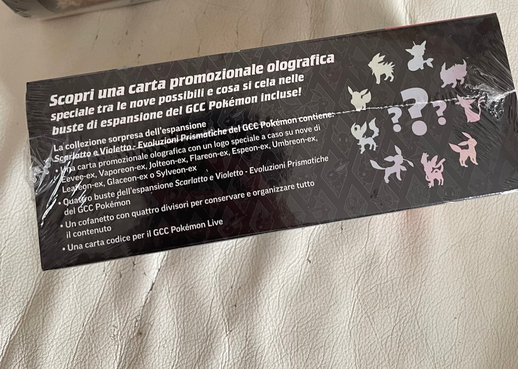 Pokémon - 1 Booster box - 1x Collezione sopresa Pokemon evoluzioni prismatiche - Scarlet & Violet - Prismatic Evolutions #1.0