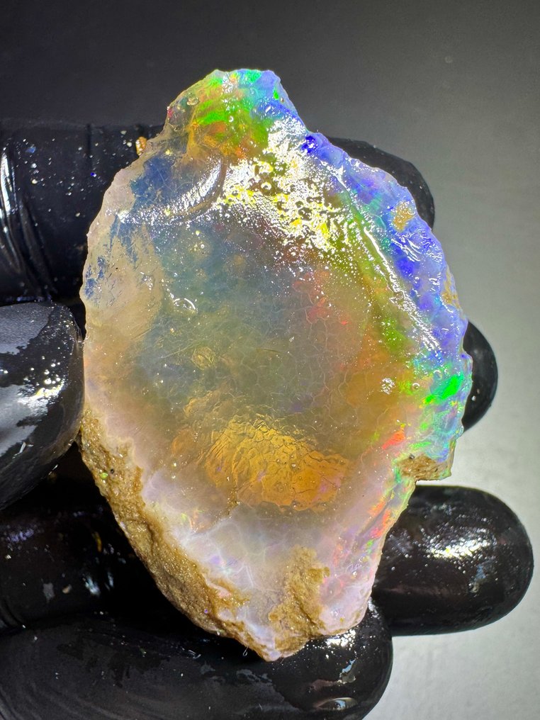 埃塞俄比亚天然奥帕尔，无加工，无抛光。147.81克拉。没有底价。 未切割的原石- 29.56 g - (1) #1.0