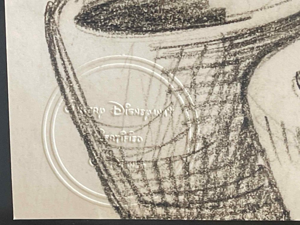 After original 1941 Dumbo storyboard - Bathtime Magic #3.2