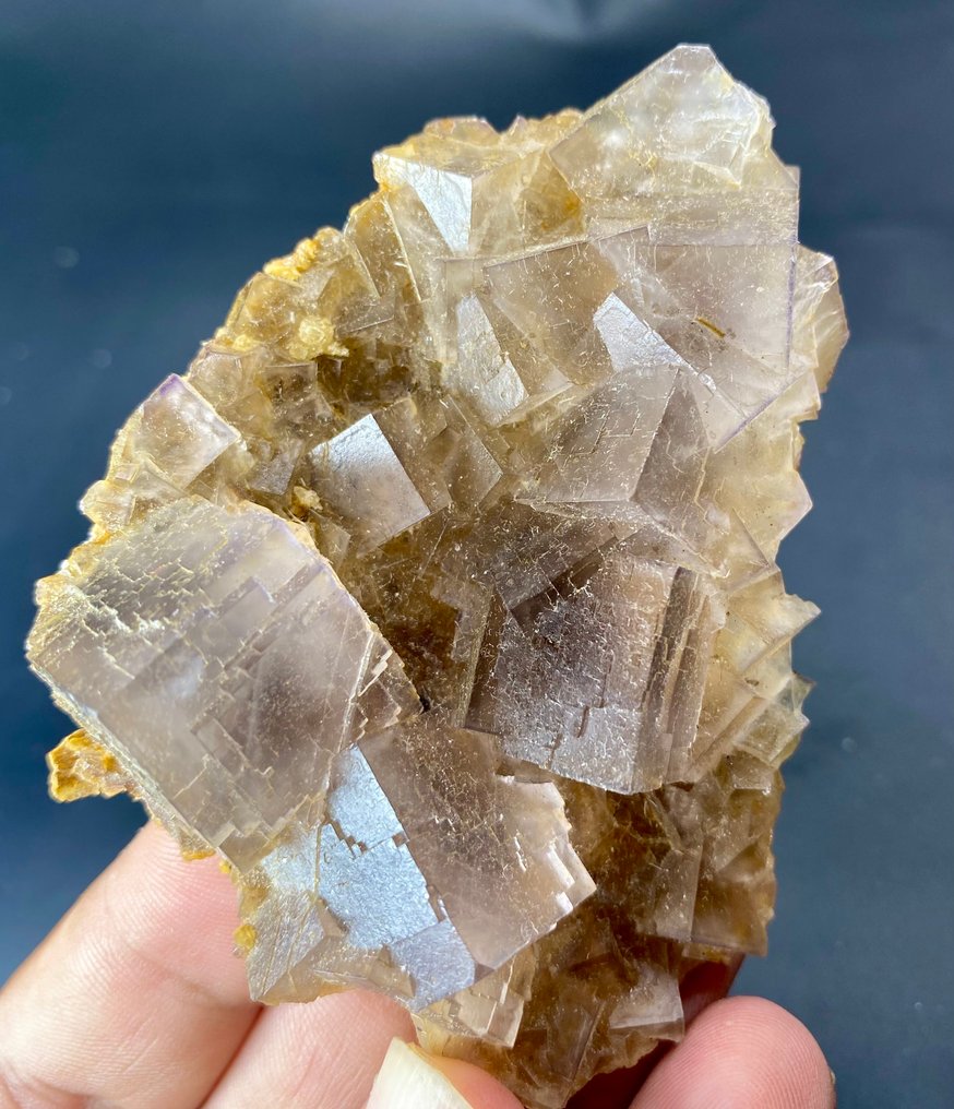 Fluorite Specimen - Height: 8 cm - Width: 6 cm- 94 g - (1) #1.0