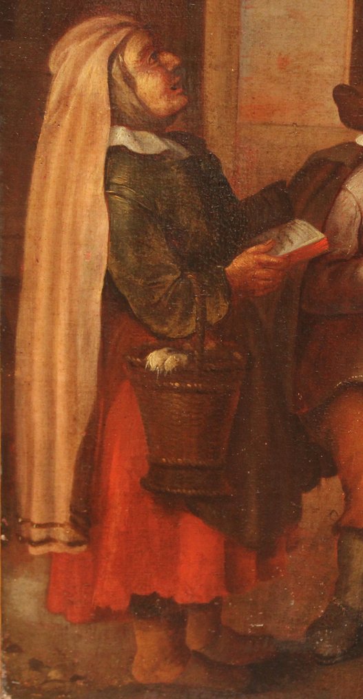 Jan Steen (1626-1679), Seguidor/a de - El violinista y la aldeana #4.3