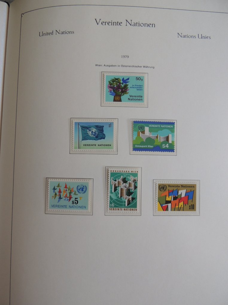Naciones Unidas - Viena 1979/2000 - Colección completa encuadernación KABE Y&T C/V 1200 € #3.2