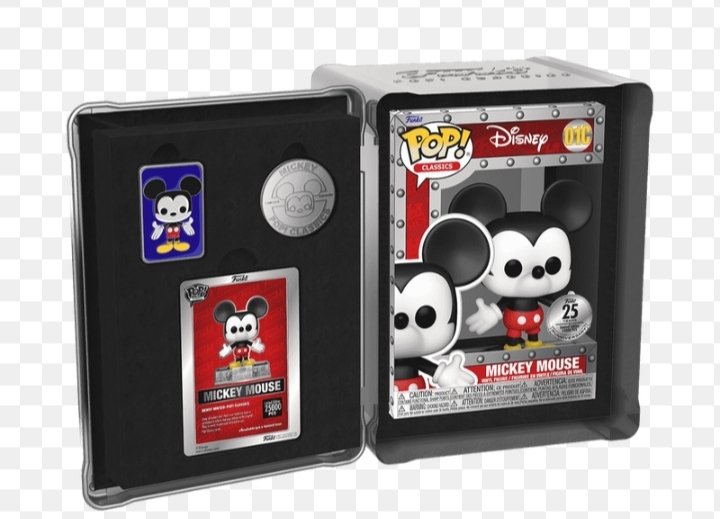 Funko  - Funko Pop MICKEY MOUSE 25th Anniversary Funko Pop - 2020 et après - États-Unis #1.0
