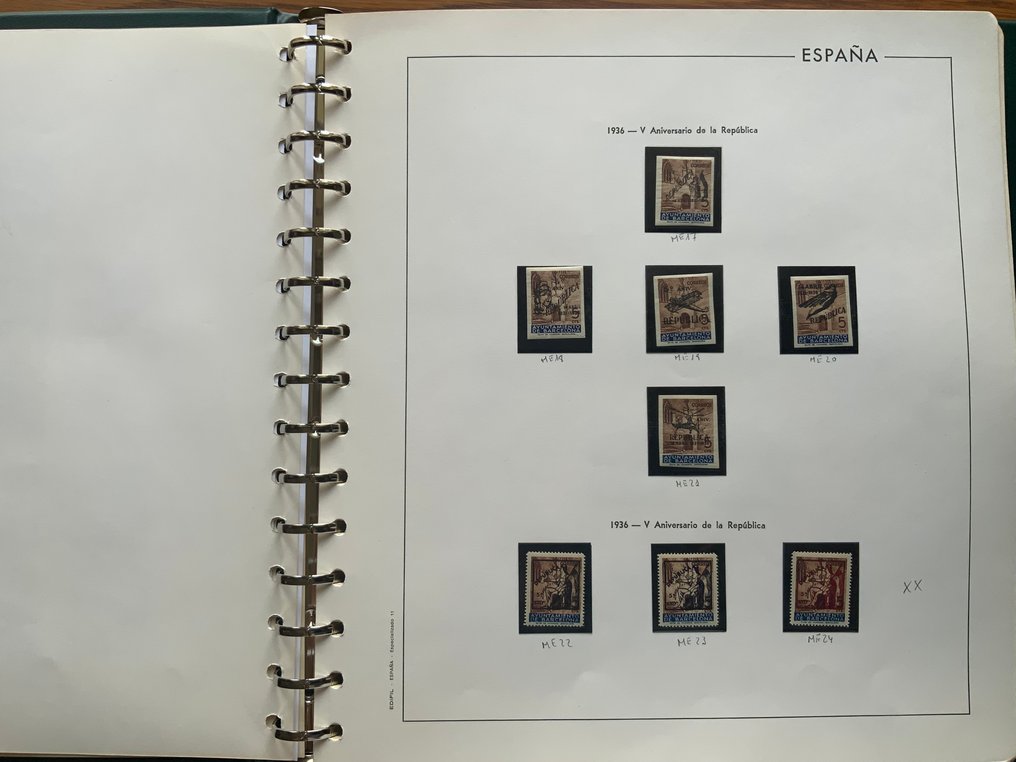 Spagna 1929/1945 - Comune di Barcellona - collezione completa #2.1