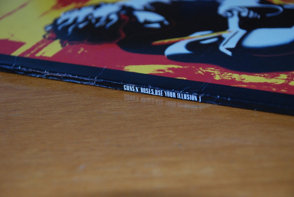 Guns N’ Roses - USE YOUR ILLUSION I - LP - 第一批 模壓雷射唱片 - 1991 #1.0