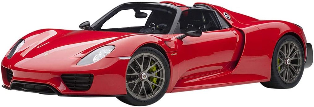 Autoart 1:18 - Coupémodell - Porsche 918 Spyder Weissach Package 2013 Guards Red 1/12 Scale - einundzwanzigtausendzweihundertzweiundzwanzig #1.0