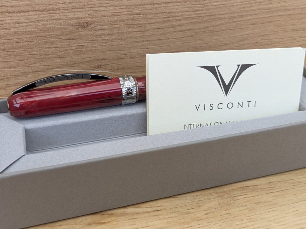 Visconti - Rembrandt Bordeaux - Zonder Minimumprijs - Vulpen #3.2