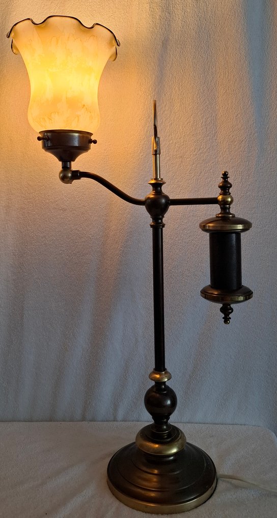 Bordlampe - Forgyldt messing - justerbar #2.1