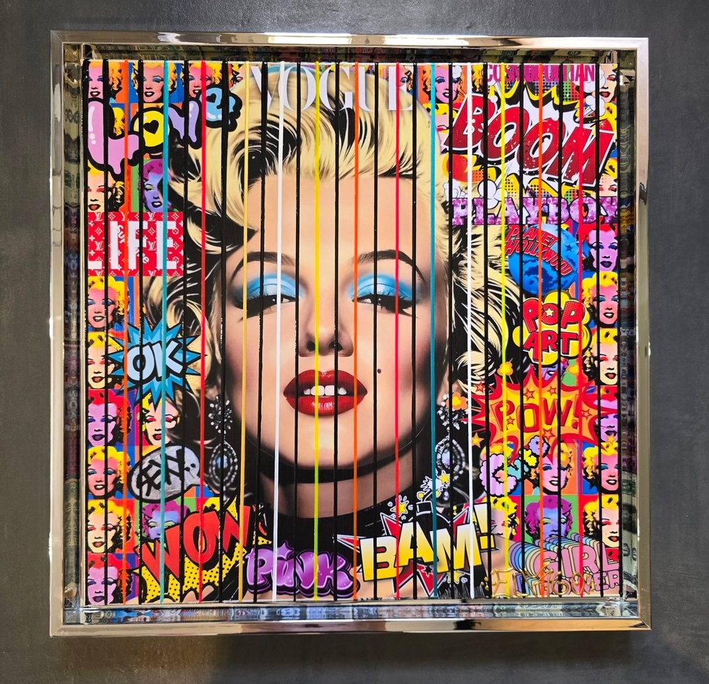 Elmago - Queen of pop culture Marilyn2 codebarre (large) #1.0