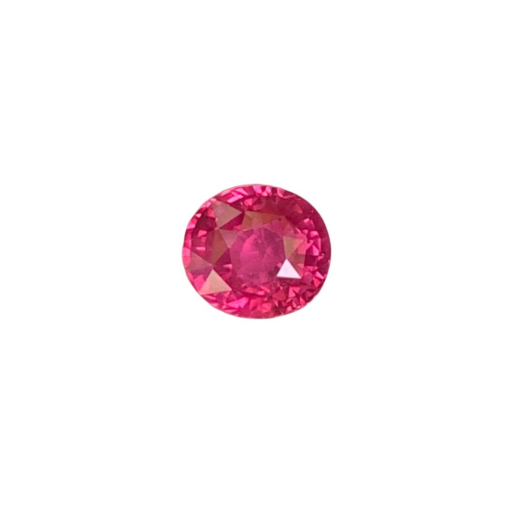 1 pcs  Red, Pink Ruby  - 1.25 ct - Asian Institute of Gemological Sciences (AIGS) - NO HEAT RUBY #1.0