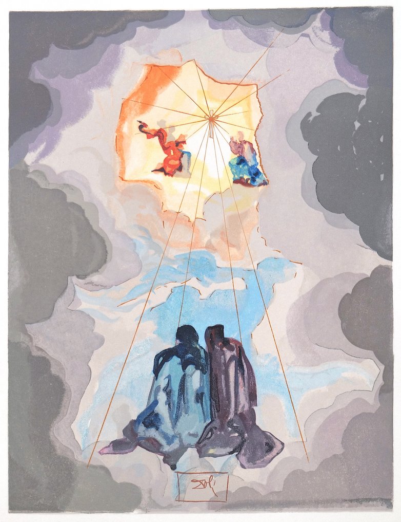 Salvador Dali (1904-1989) - Cronologia di Cacciaguida (Divina Commedia - Paradiso) #1.0