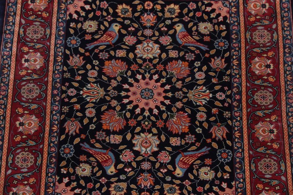 Silk Hereke Carpet with 16/16 Quality - Ren Luksus ~2,56 Mio. Knuder/m² - Tæppe - 45 cm - 37 cm #3.2