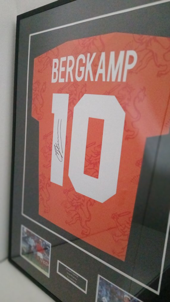 Nederlands elftal - EM i fodbold - Dennis Bergkamp - 1996 - Fodboldtrøje #1.0