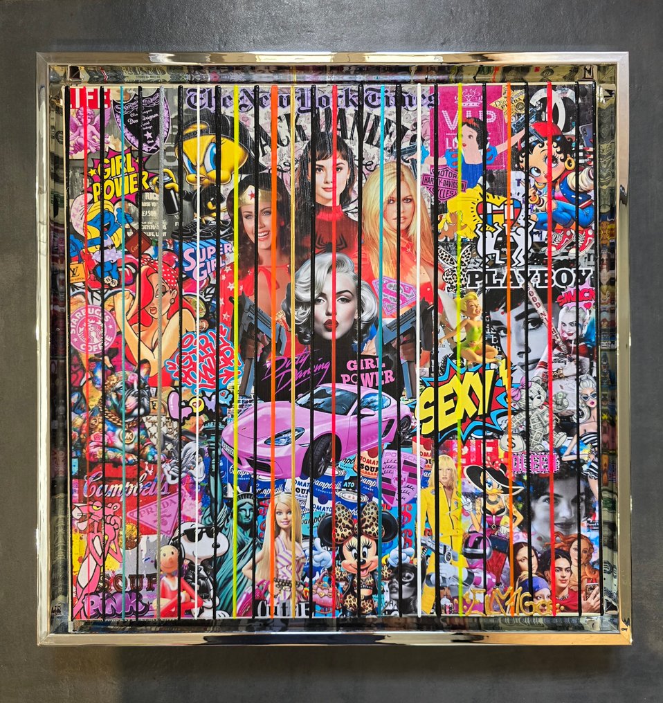 Elmago - Girls iconic power codebarre (large) #1.0