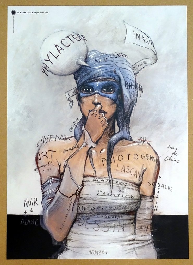 Bilal, Enki - 1 Offset Print - La Bande Dessinée - 2014 #1.0