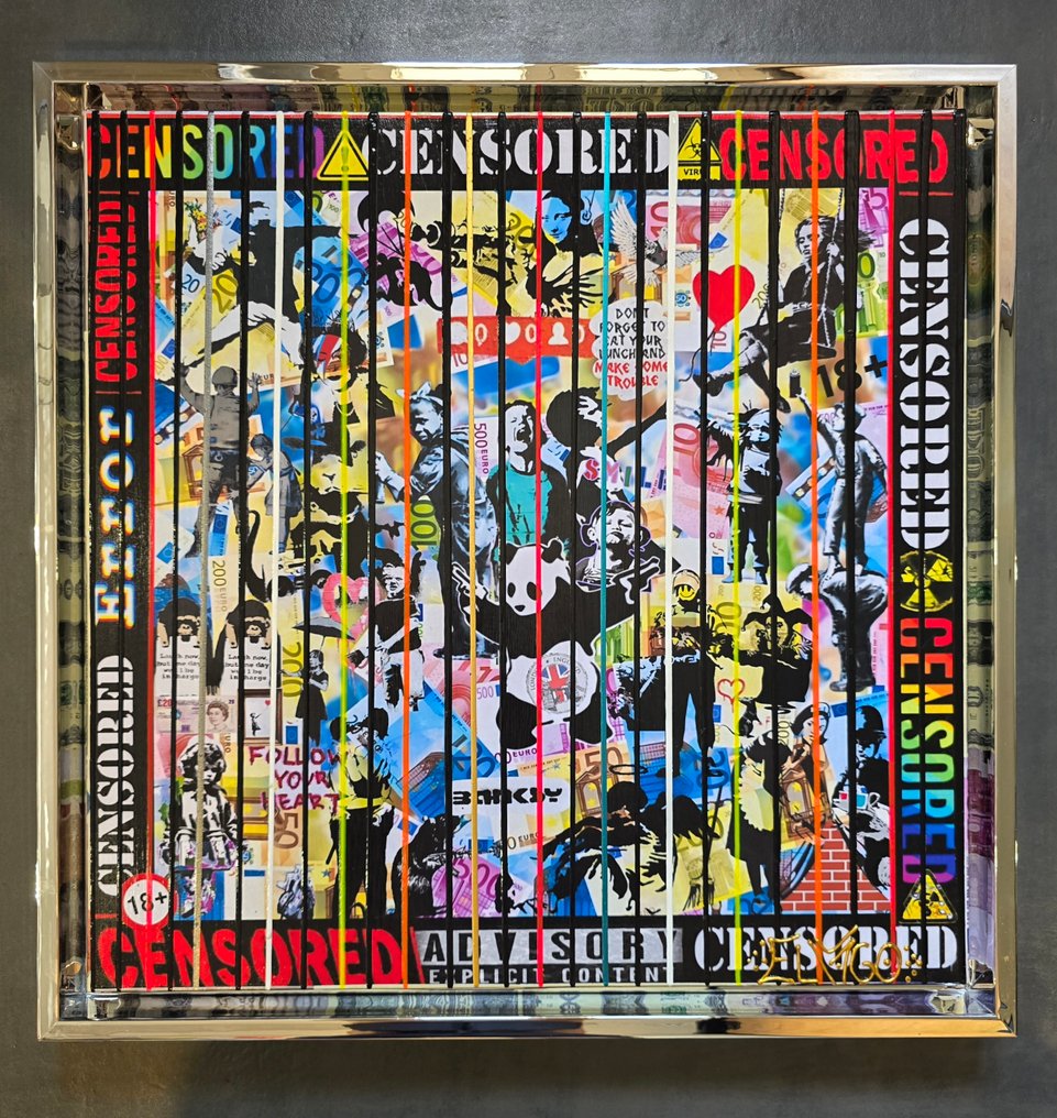 Elmago - "Society Bansky graffitis 2" #1.0