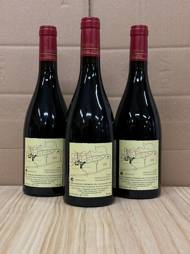 2016 François Lamarche "Les Suchots" - Vosne-Romanée 1er Cru - 3 Bottles (0.75L) #3.2