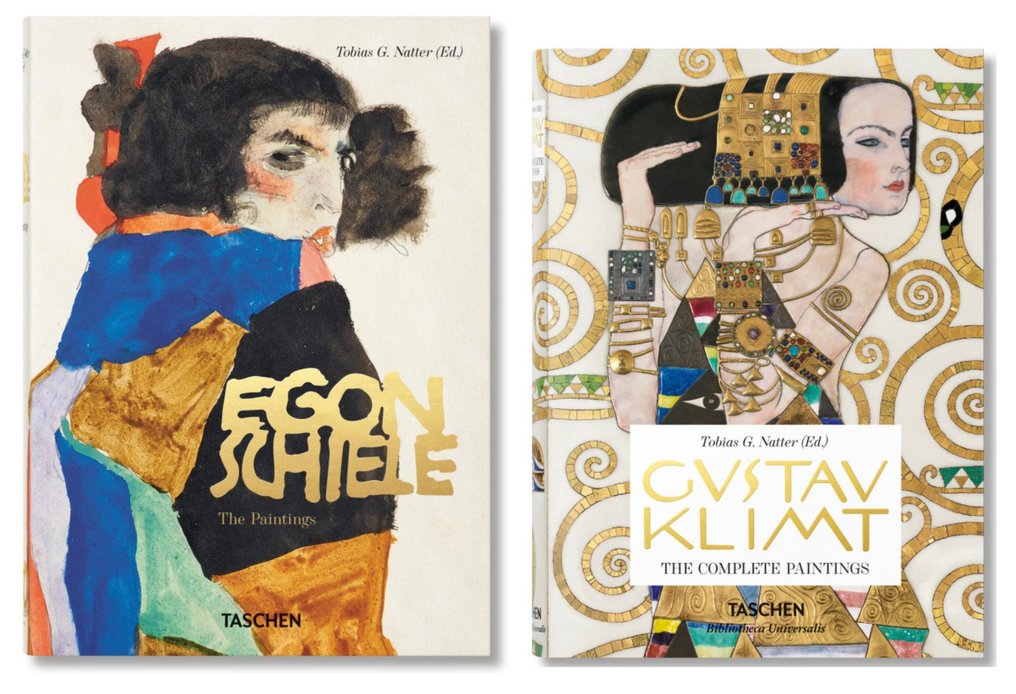 Tobias G. Natter (Ed.) - The Complete Paintings (Egon Schiele) / The Complete Paintings (Gustav Klimt) - 2020-2021 #1.0