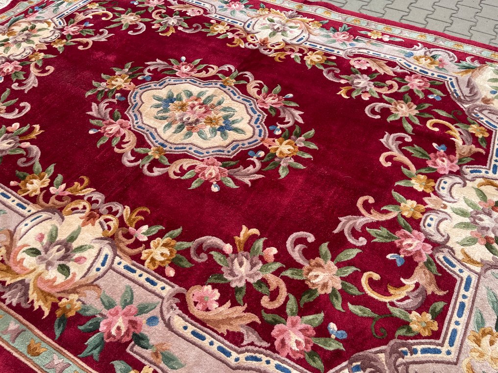 Moderne Kina Beijing - håndknudret - uld - tæppe - kvalitets-tæppe - Tæppe - Tæppe - 374 cm - 270 cm #4.3