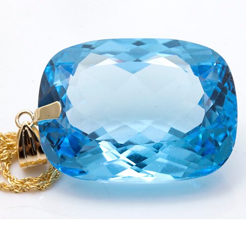 Sem preço de reserva - Colar com pingente - 18 K Ouro amarelo Topázio #1.0