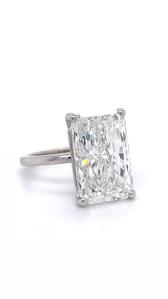 Δαχτυλίδι αρραβώνων - 14 καράτια Λευκός χρυσός -  10.05ct. tw. Διαμάντι (Εργαστηριακής καλλιέργειας) - Δαχτυλίδι διαμαντιού εργαστηρίου 10.05 #2.1