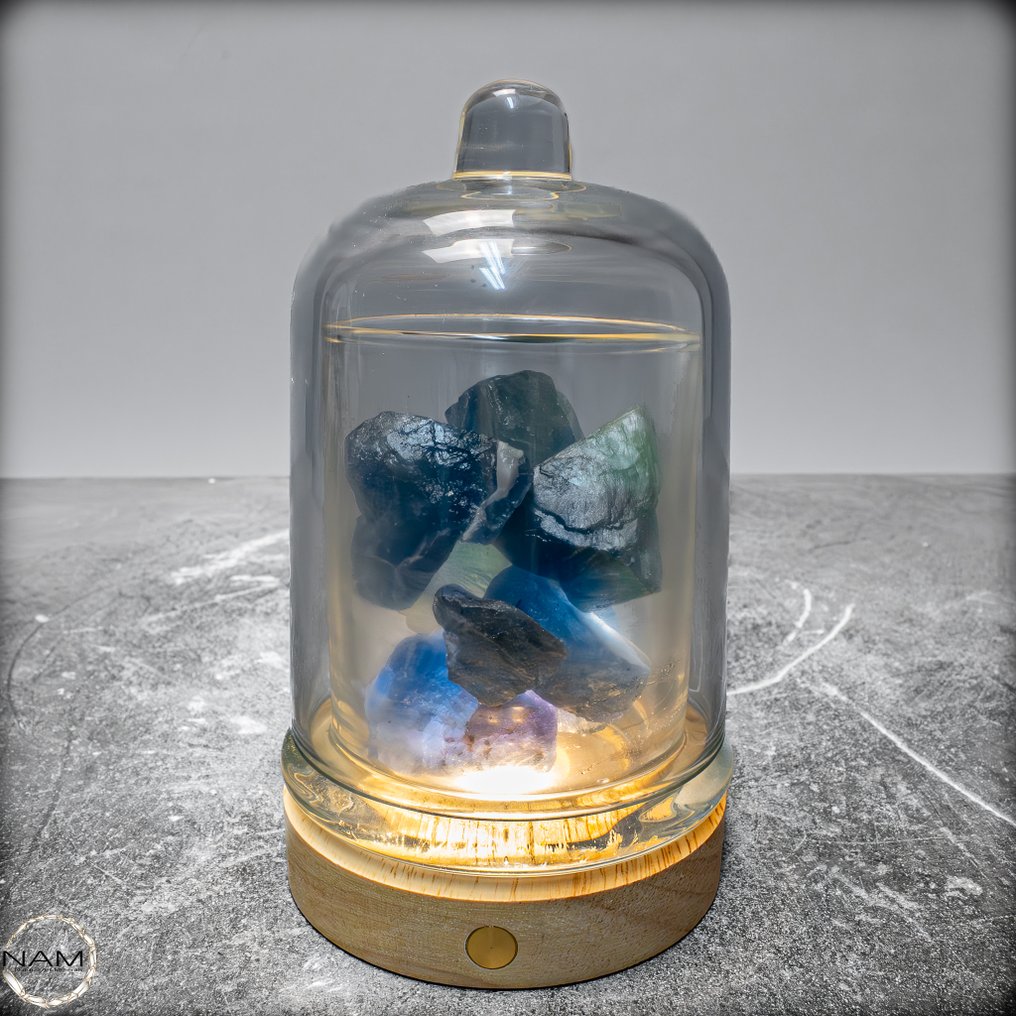 Φυσική λαμπάδα αρωματικών κρυστάλλων από Φουρίτης-Χαλαζίας-κρύσταλλοι- 1426.92 g #3.2