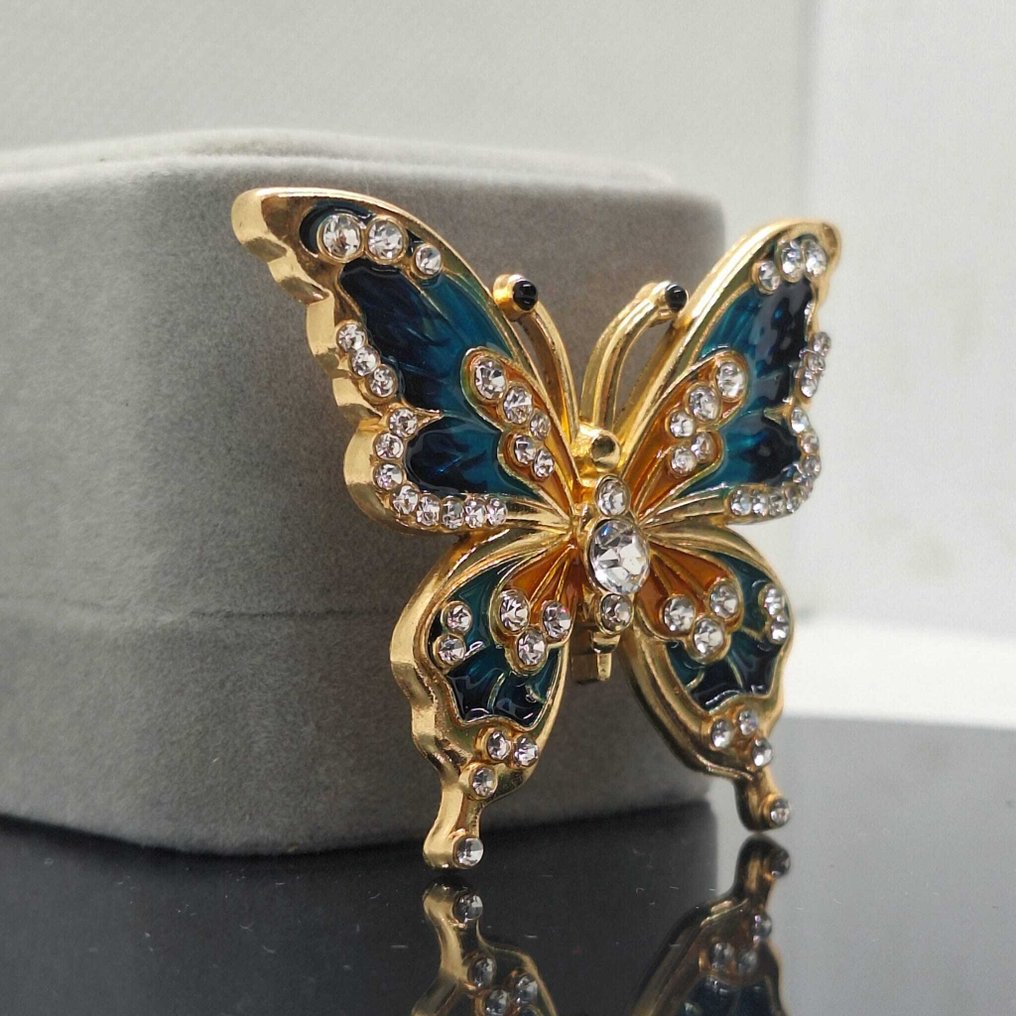 Argento 925. - Spilla - Farfalla. #4.3