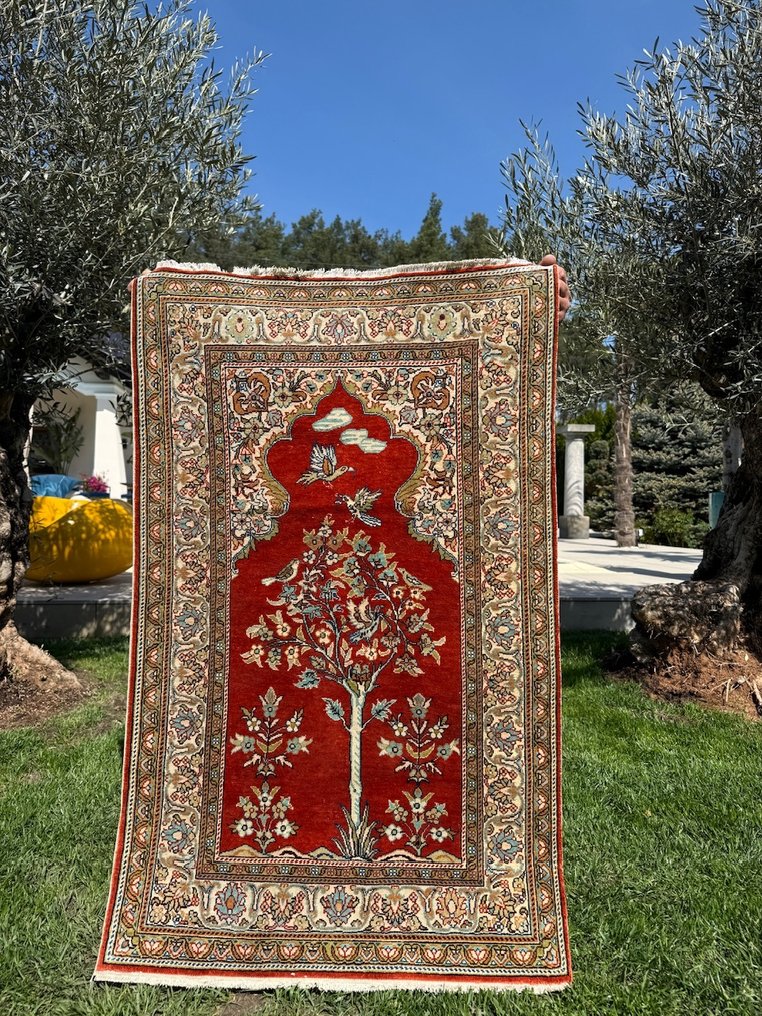 Goum di seta superiore su seta - Tappeto - 115 cm - 72 cm #1.0