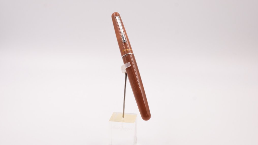 Montegrappa - Elmo 01 - Caramello & Palladium Trims - SAMPLE  (ISFOR3PC_P) - Στυλό διαρκείας #3.2