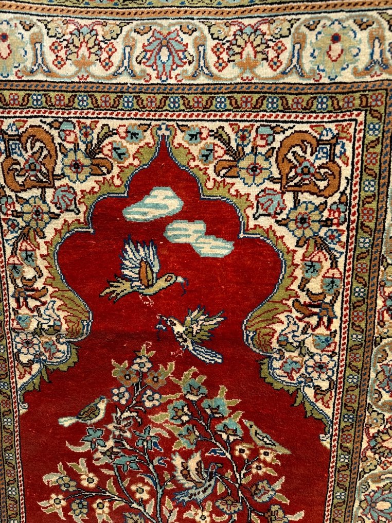 Goum di seta superiore su seta - Tappeto - 115 cm - 72 cm #3.2