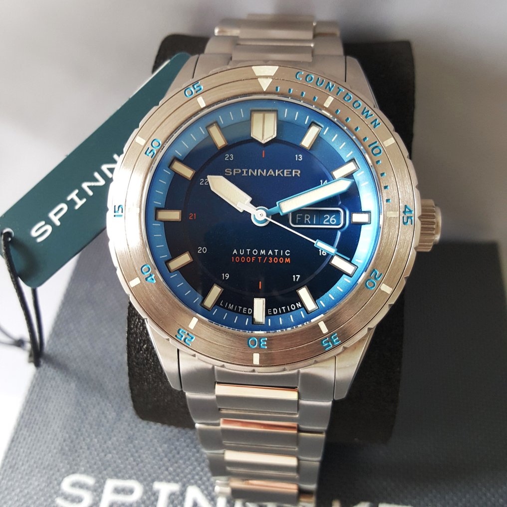 Spinnaker - HASS x MCS - Automatic - Limited Edition - Marine Conservation - New - Ei pohjahintaa - Miehet - 2025 #1.0