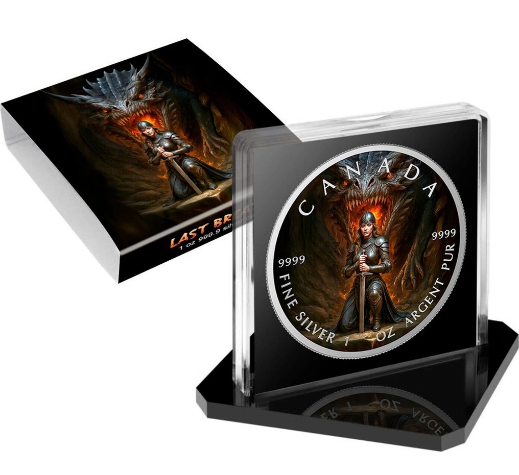 Canada. 5 Dollars 2025 Last Breath 1  Oz (.999) #1.0