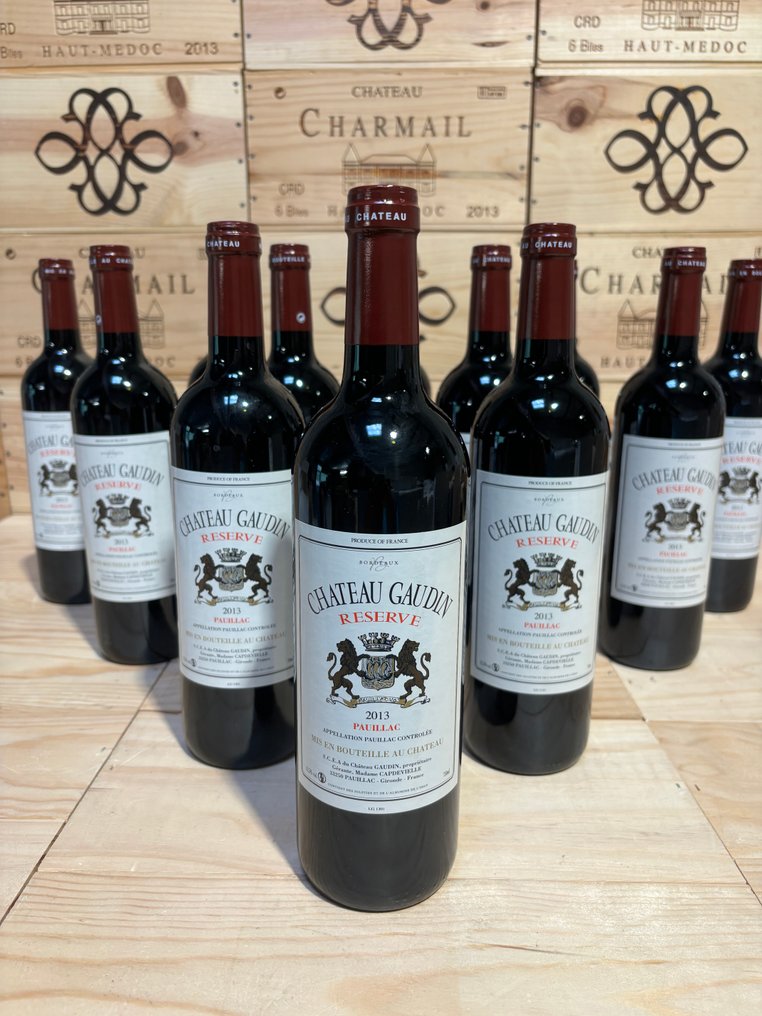 2013 Château Gaudin Réserve - Pauillac Grand Cru - 12 Φιάλη (0,75L) #2.1