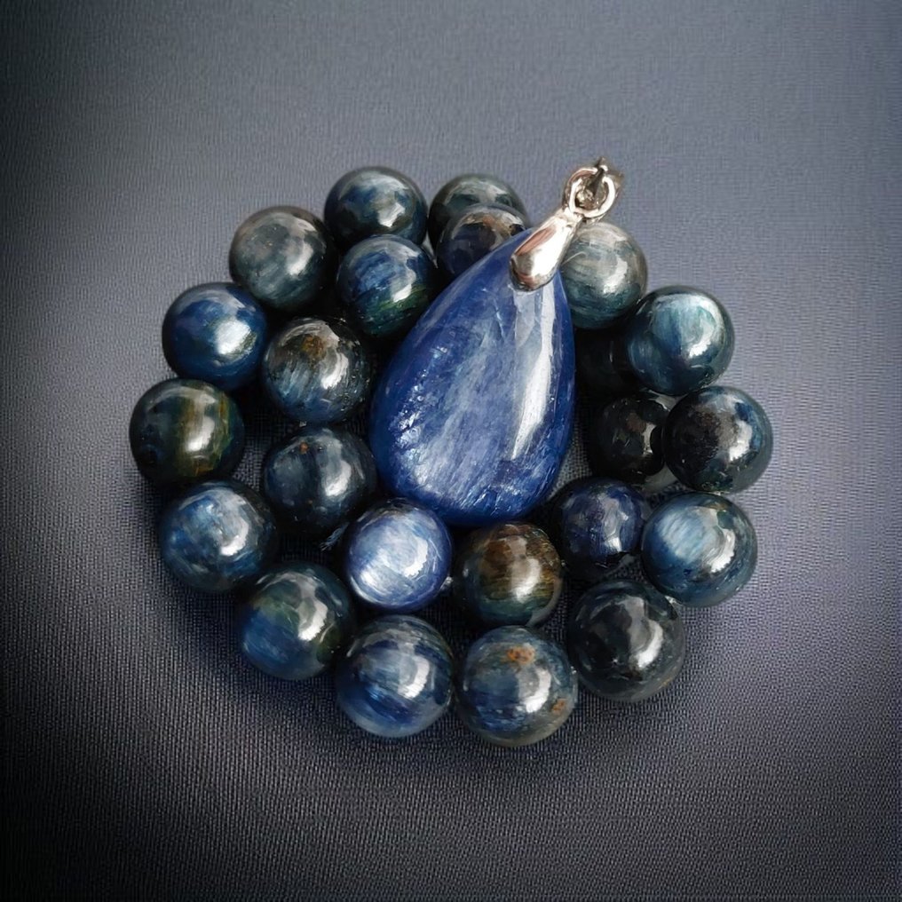 藍晶石 珠寶- 19 g - (2) #1.0
