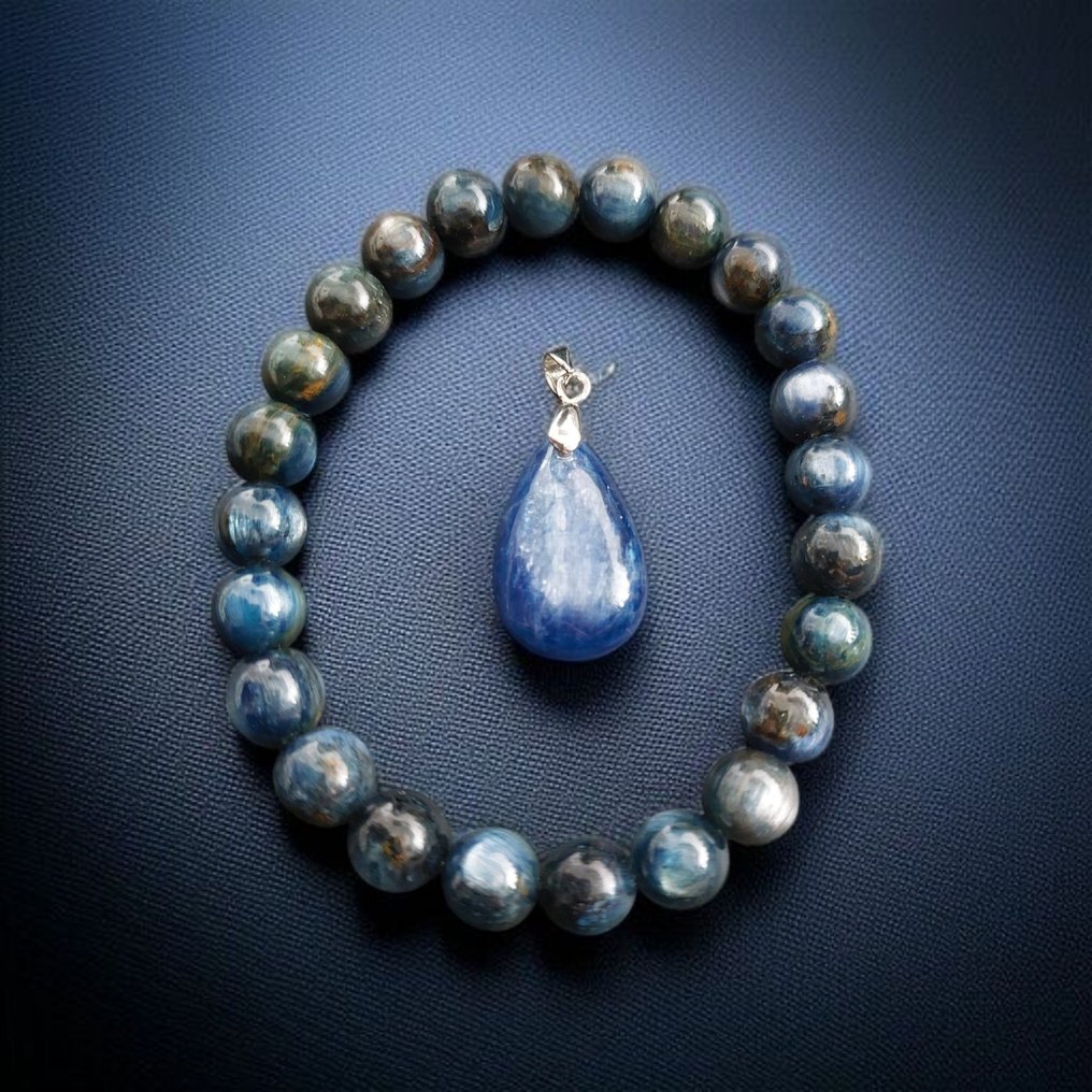 藍晶石 珠寶- 19 g - (2) #2.1