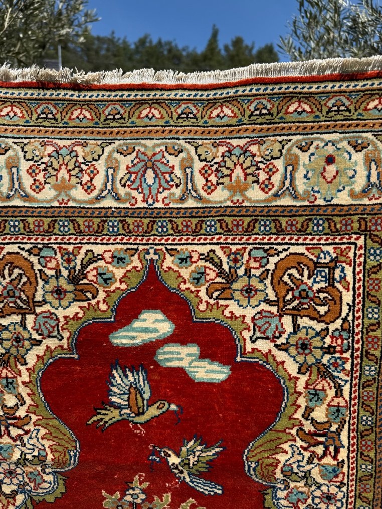 Goum di seta superiore su seta - Tappeto - 115 cm - 72 cm #4.3