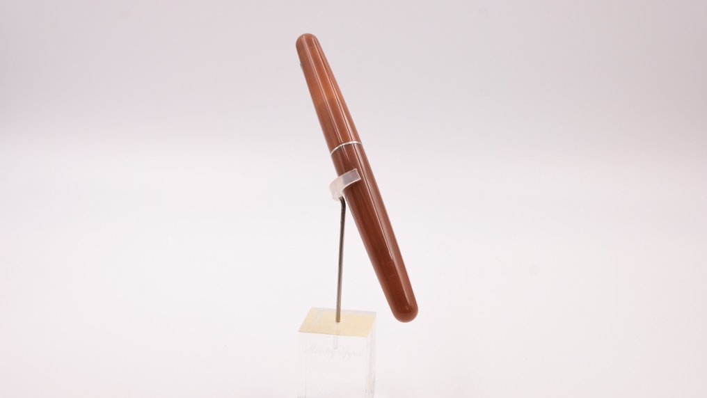 Montegrappa - Elmo 01 - Caramello & Palladium Trims - SAMPLE  (ISFOR3PC_P) - Caneta de tinta permanente #3.2