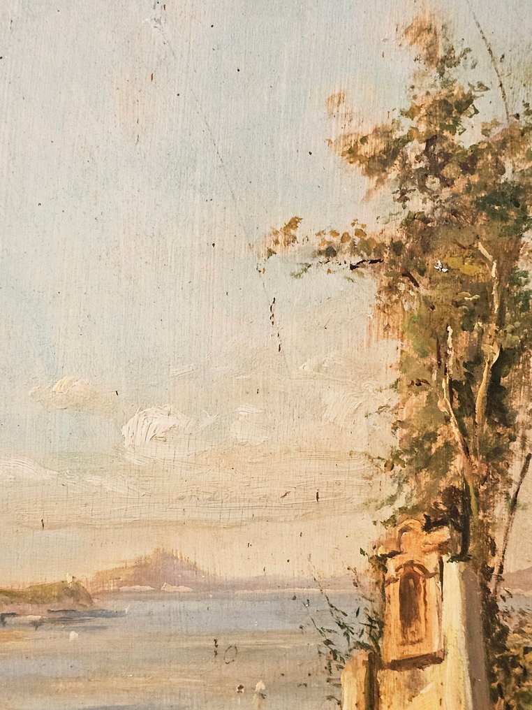 Achille Solari (1835–1884) - Sul lago Fusaro #4.3