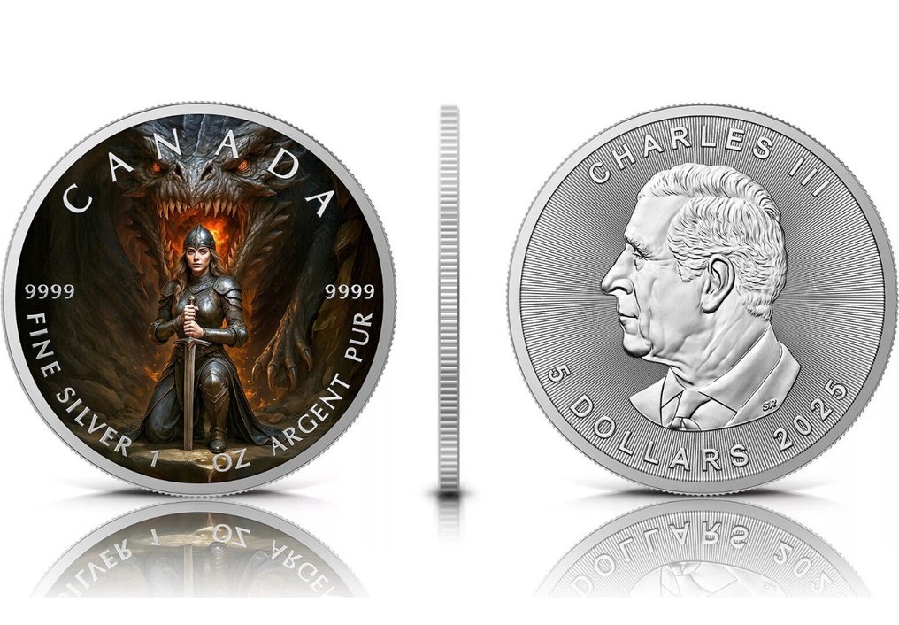 Canada. 5 Dollars 2025 Last Breath 1  Oz (.999) #2.1