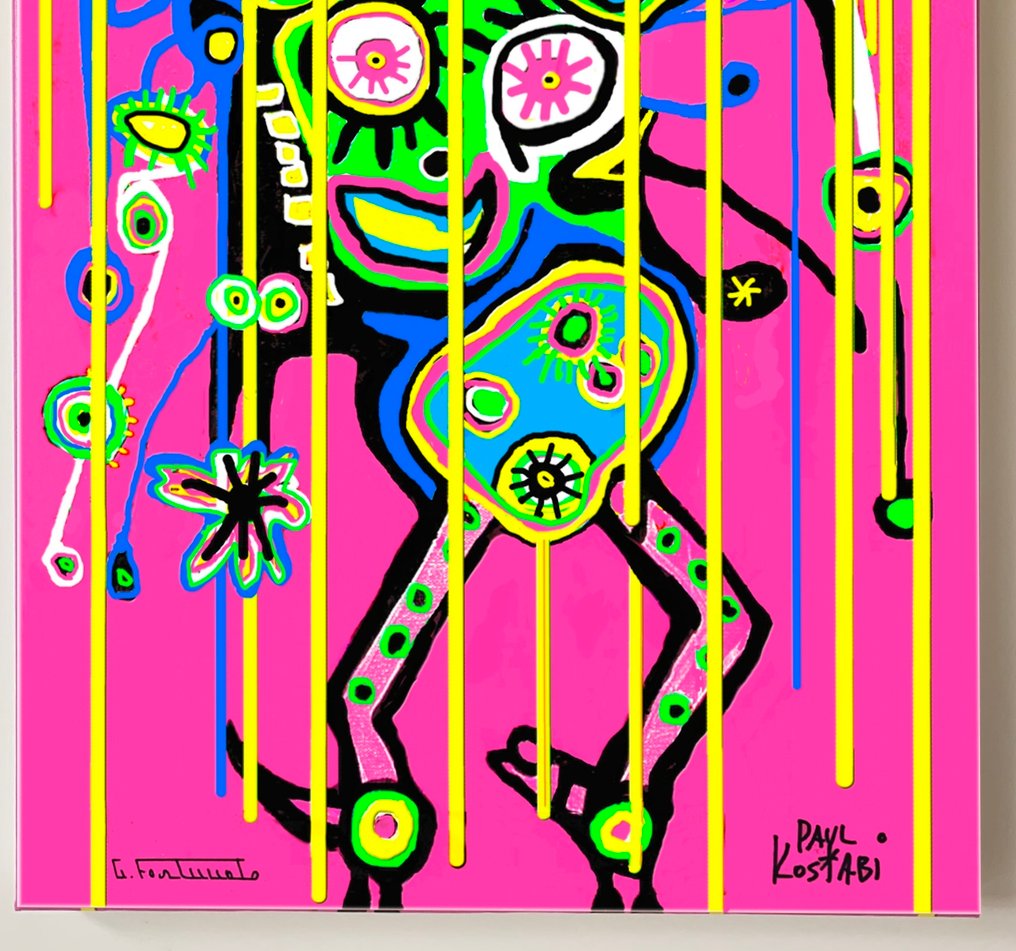 Paul Kostabi (1962) & Giuseppe Fortunato (1956) - KF0425 #4.3