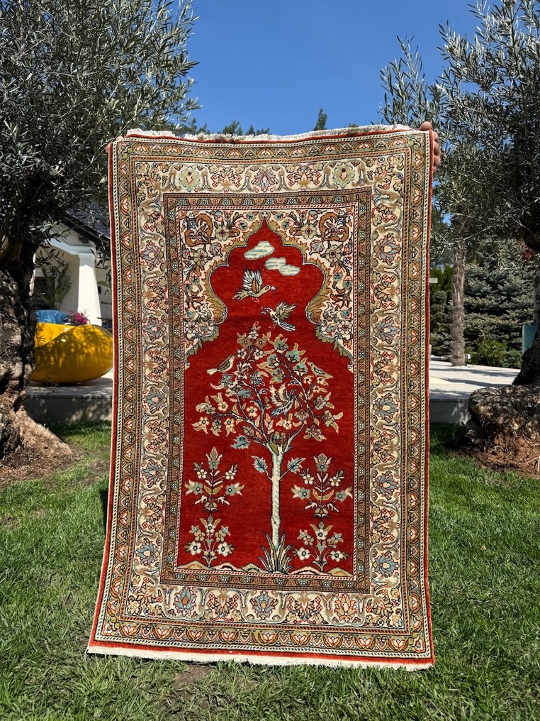 Goum di seta superiore su seta - Tappeto - 115 cm - 72 cm #2.1