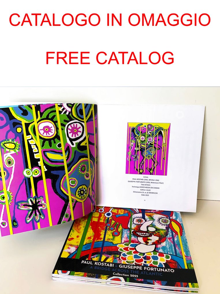 Paul Kostabi (1962) & Giuseppe Fortunato (1956) - KF0425 #1.0