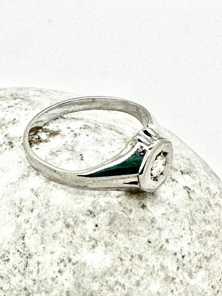 Ring - 18 kt Weißgold - Diamant-Schliff brillant #3.2