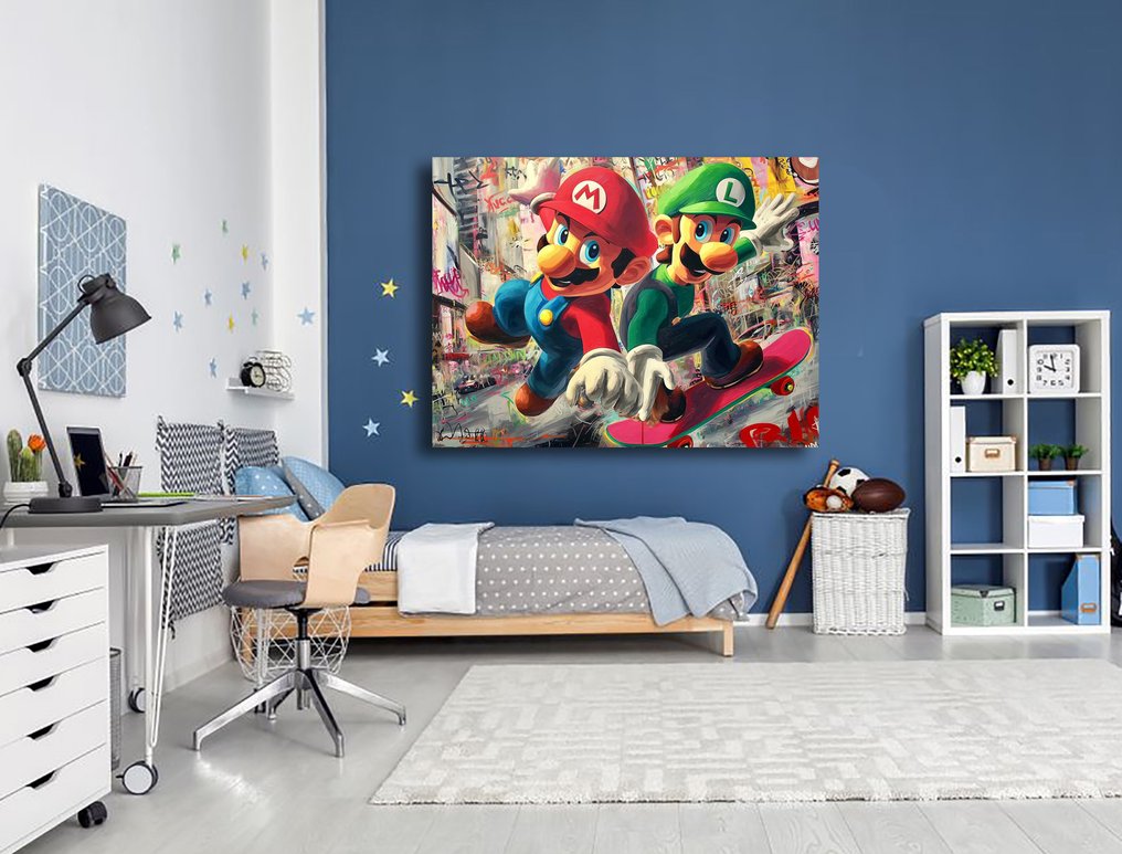 Canvas Fit - Alberto Ricardo - Mario y Luigi en la jungla urbana” #2.1