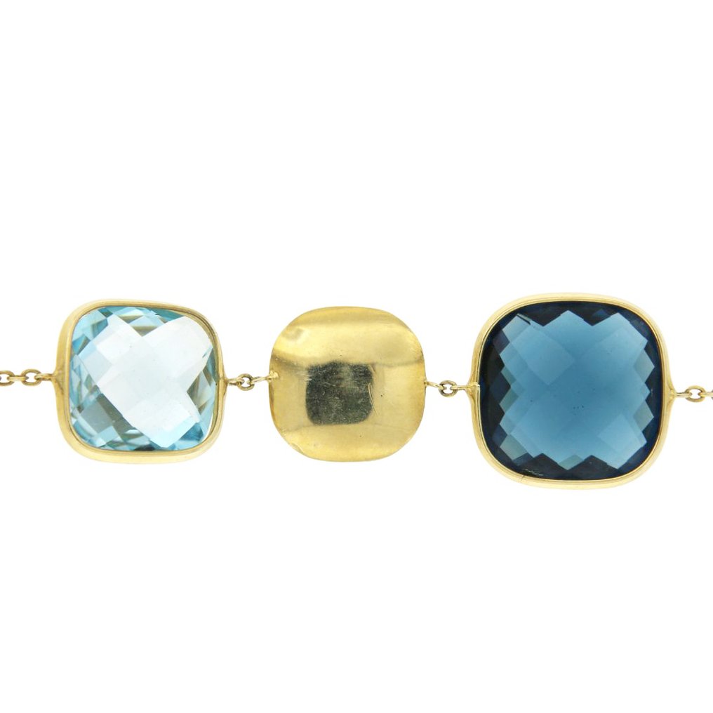 No reserve price - Bracelet Silver Topaz #2.1