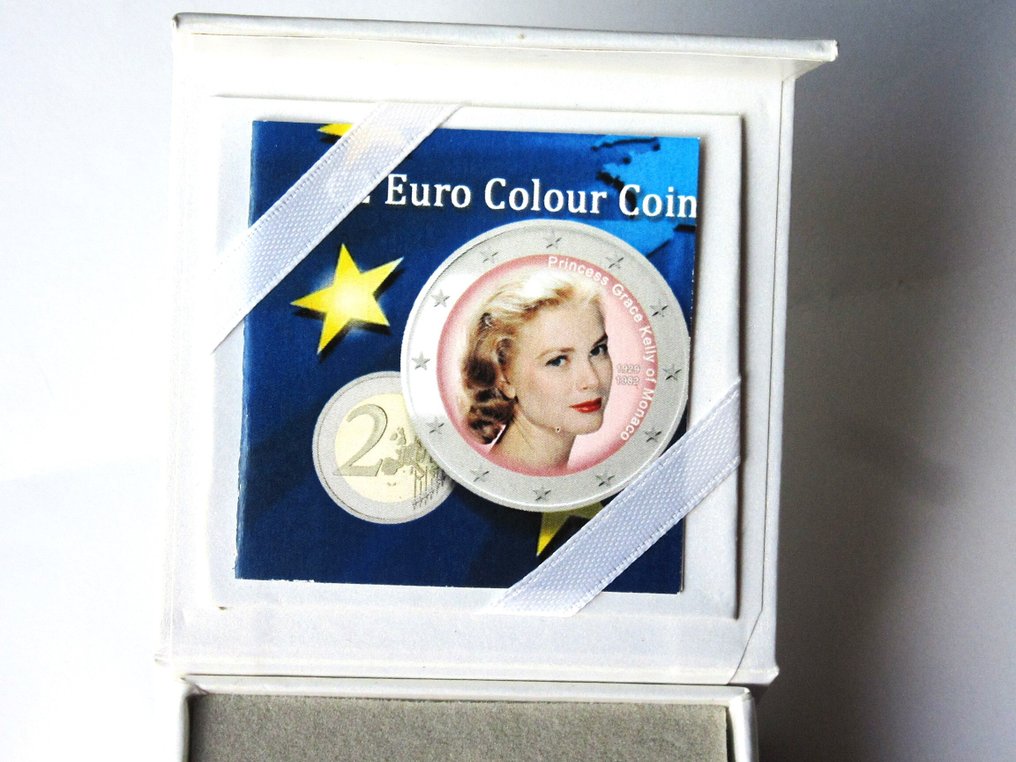 Μονακό. 2 Euro ND  "Grace Kelly"  (χωρίς τιμή ασφαλείας) #2.1