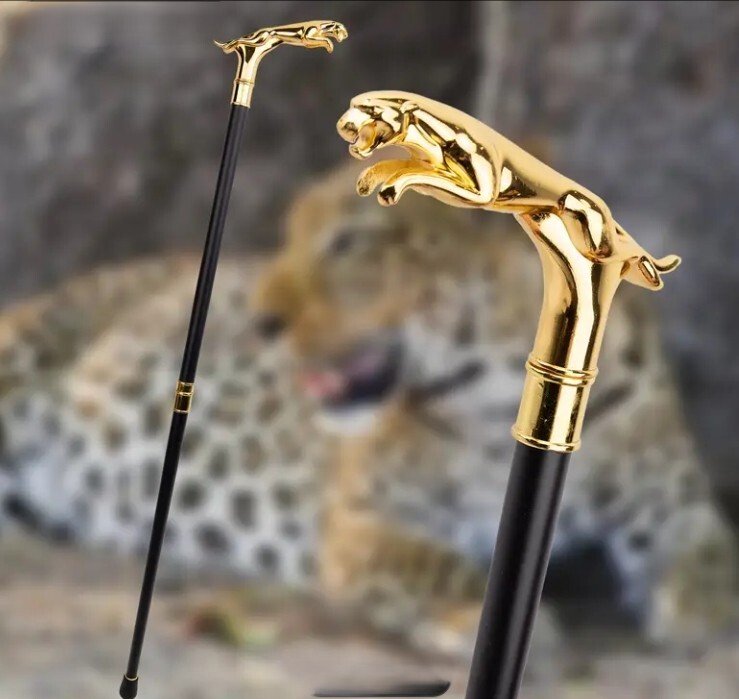 Artwork - Jaguar - EXCLUSIVE-Walking Stick Jaguar edition-Gold edition - 2025 #1.0