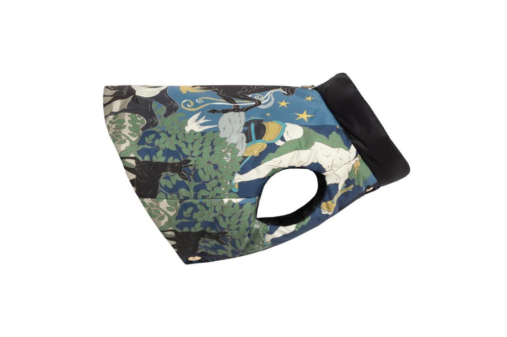 RRP 380€ POLDO X RUBINACCI Reversible Gilet Water-Repellent Nylon Goose Down Filled Size M - Pet accessory #3.2