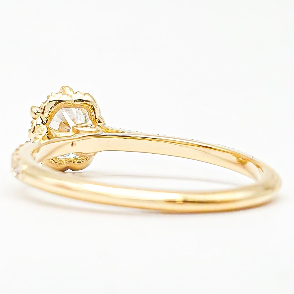 χωρίς τιμή ασφαλείας - Δαχτυλίδι - 14 καράτια Κίτρινο χρυσό - 1.47ct. tw. Διαμάντι (Εργαστηριακής καλλιέργειας) - Διαμάντι - D VS1 IGI #4.3